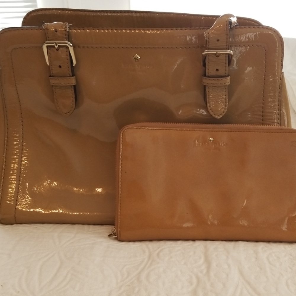 Kate spade purse and matching wallet